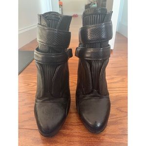 Black BCBG Max Azria booties